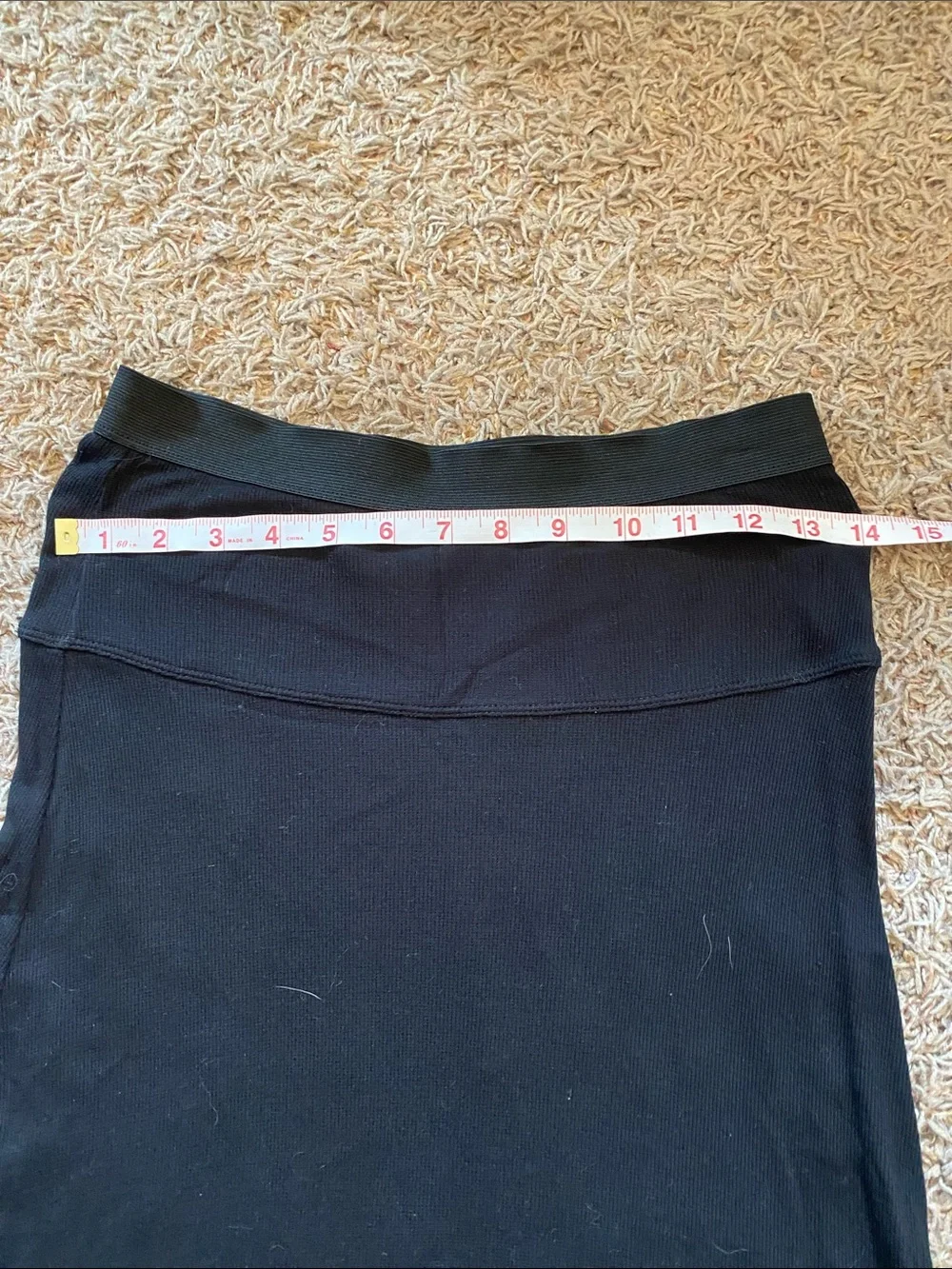 BCBGMaxAzria Black Waist Maxi Skirt XS